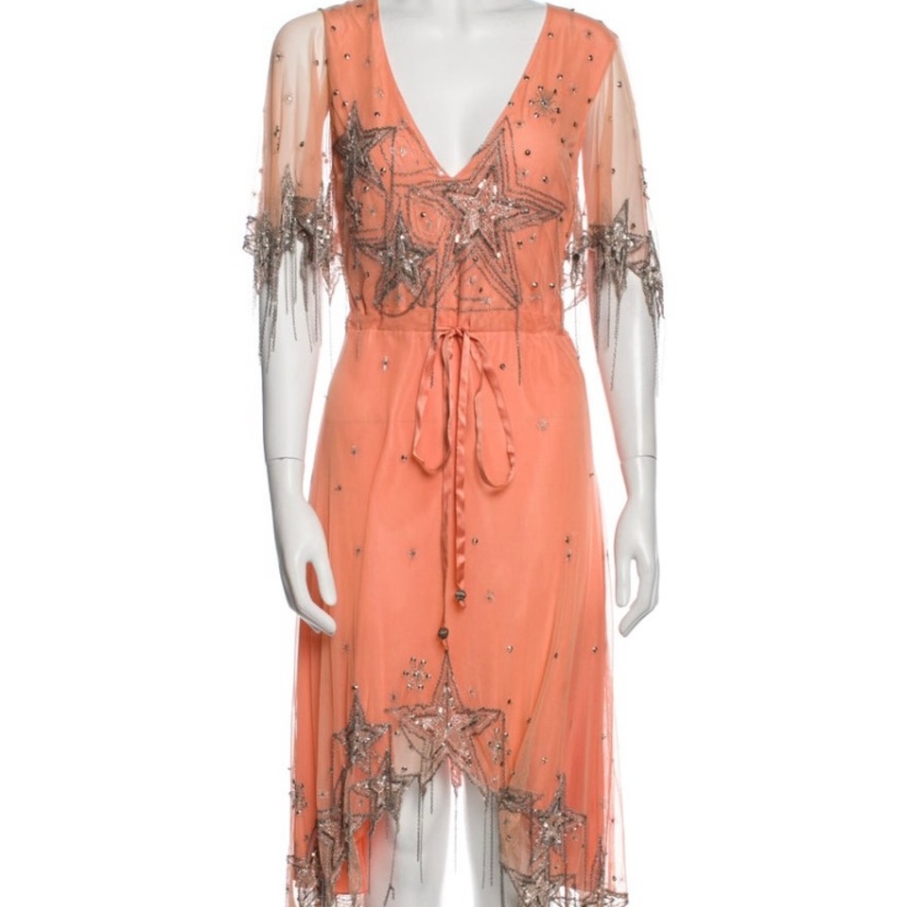 Matthew Williamson star fringe dress